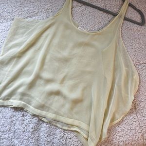 Zara, M, yellow tank